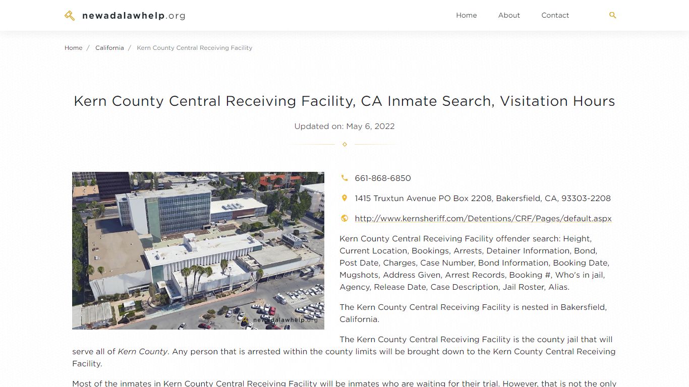 Kern County Central Receiving Facility - NevadaLawHelp